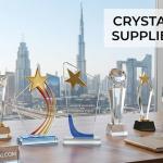 Luxury Crystal Awards, Shields & Plaques in Dubai – Premium Awarding Materials by Indus Advertising