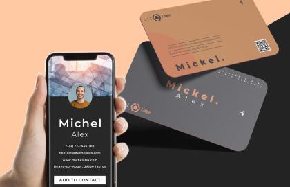 Smart NFC Digital Business Cards
