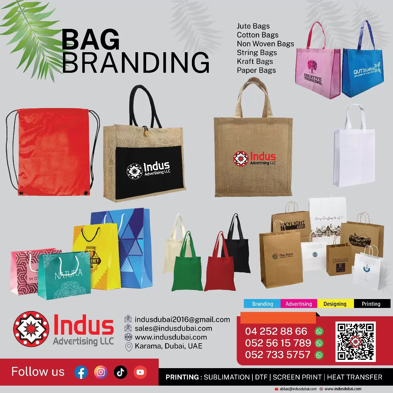 All type of bags printing