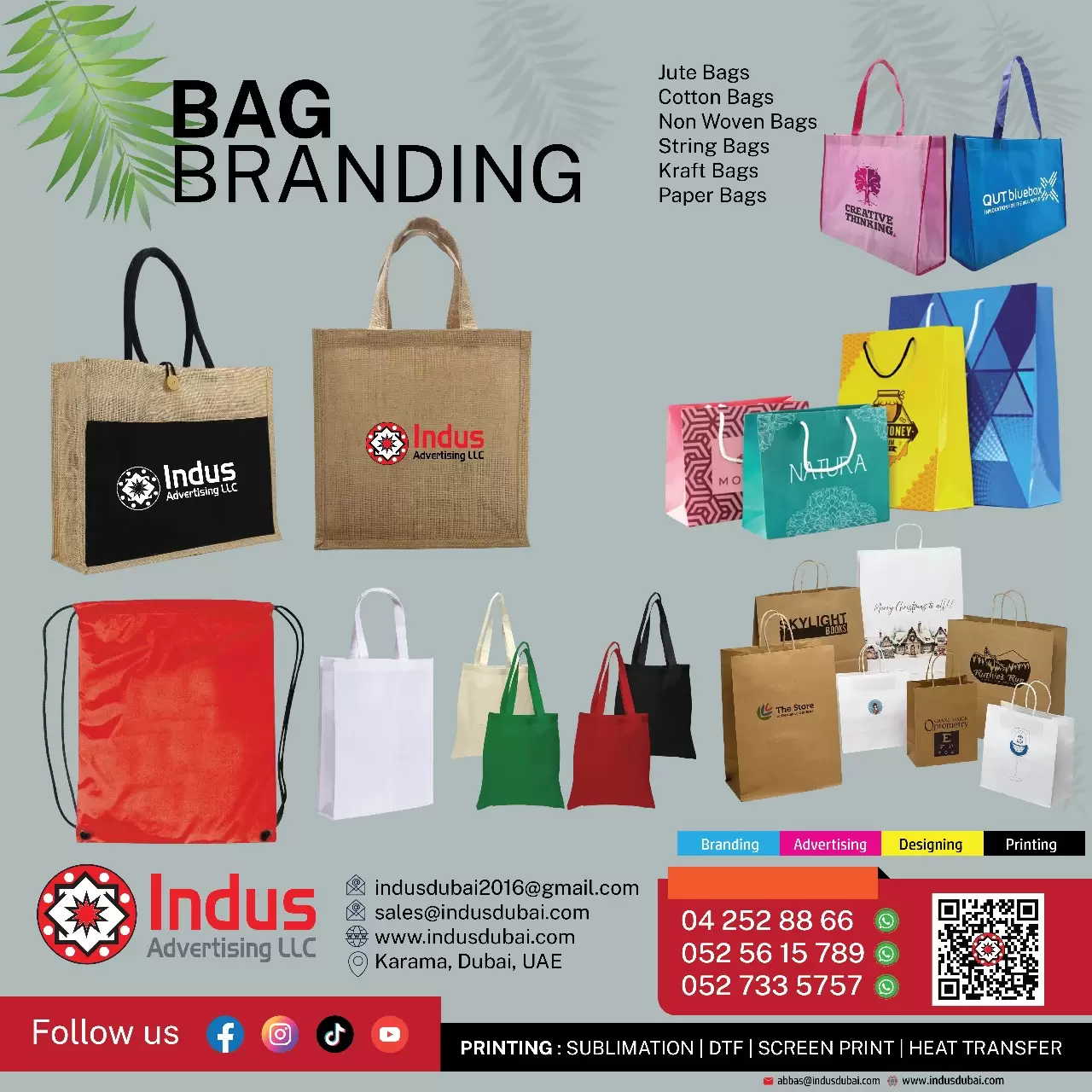 bags printing in dubai