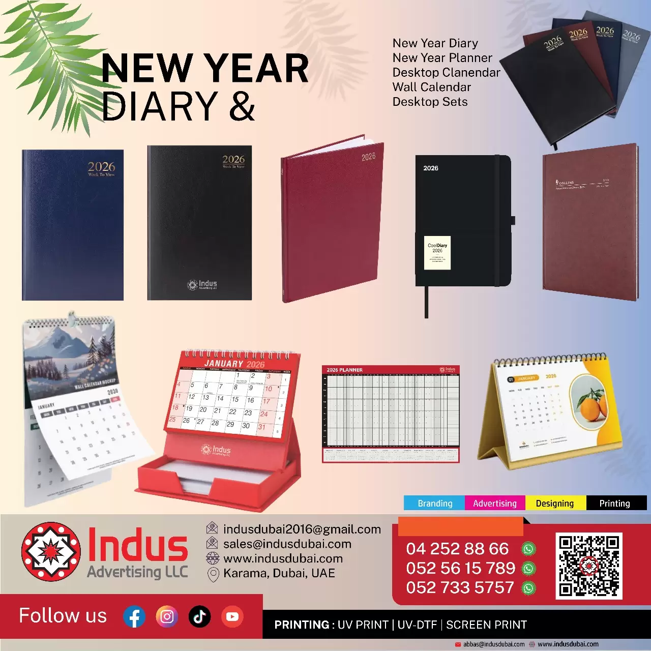 diaries printing dubai