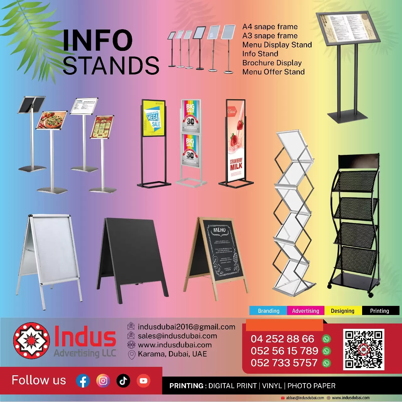 info stands & displays