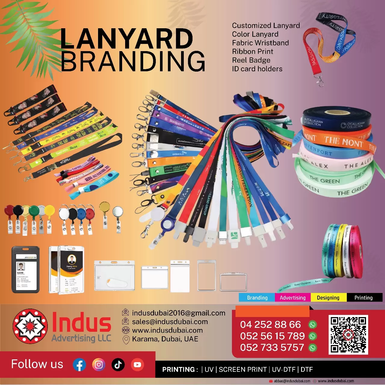 lanyard and ID cards