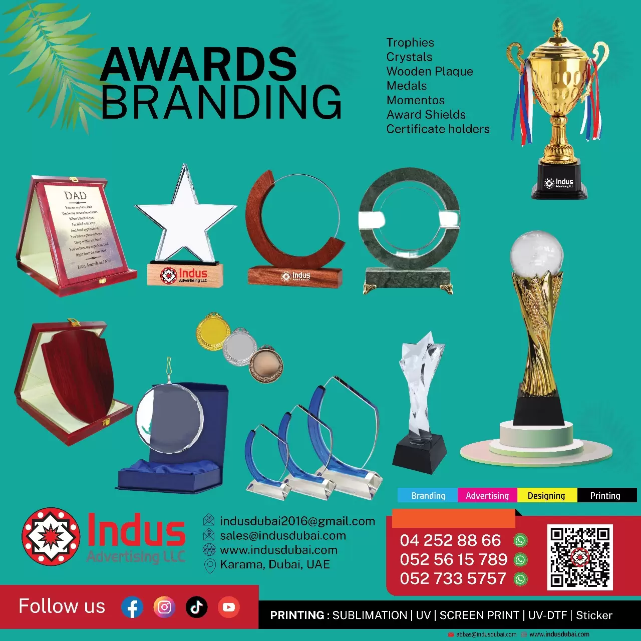 Trphies, plaques & awards