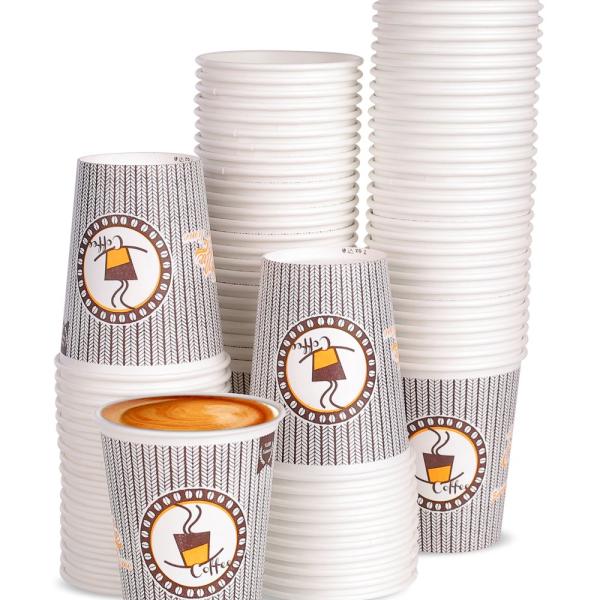 Single Wall Paper Cup Printing 8oz