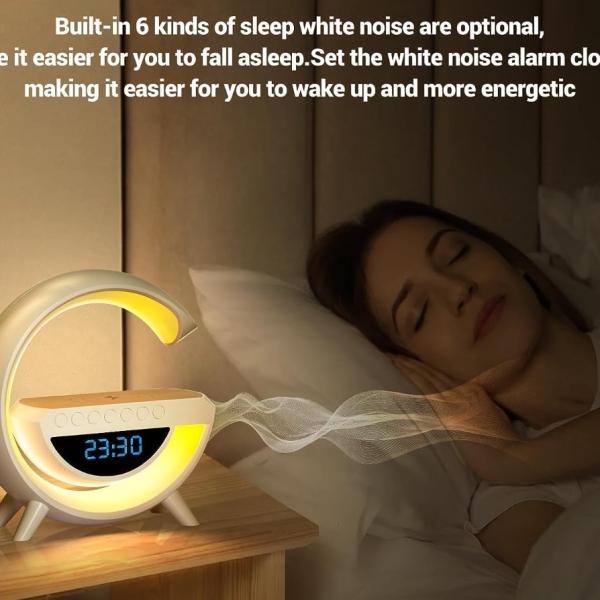 LED Wireless Charging Speaker