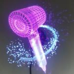 3D Holographic Fan Display