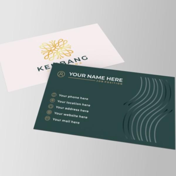 Gold Foil Spot UV Matt Lamination 400gsm