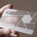 PVC Transparent Plastic cards