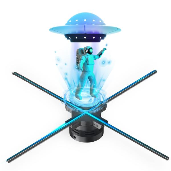 3D Holographic Fan Display