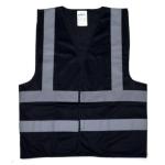 White Black Safety Jacket Print