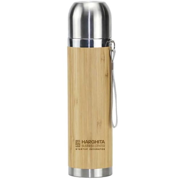 Promotional Bamboo Flask