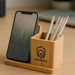 Bamboo Pen Holder