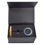 Bamboo Wireless charger Stand with Lightup logo