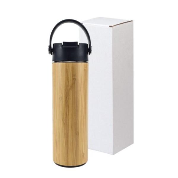 Bamboo Flask with Tea Infuser