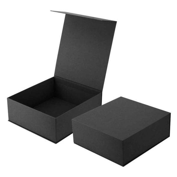 Big Black Gift Box with Magnetic Closure