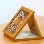 Light Brown Portrait Wooden Plaque