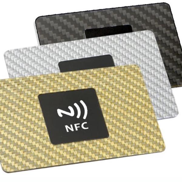 Carbon Fiber NFC Digital Business Card