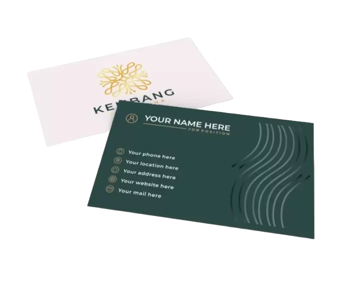 Gold Foil Spot UV Matt Lamination 400gsm