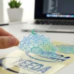 PVC Clear Half-Cut Stickers (Kiss-Cut)