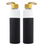 Clear Glass Water Bottle