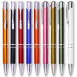Vibrant Metallic Executive Ballpoint Pens