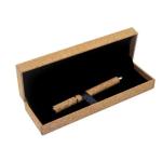 Cork Pen Box with Velvet Interior