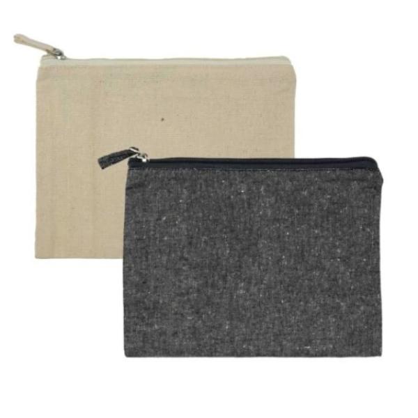 Cotton zipper Pouch