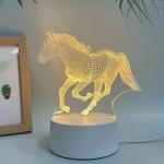 3D Visualization Horse Lamp