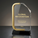 The Modern C-Frame Glass Award 25x14cm