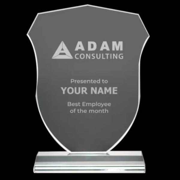 Crystal Award Shields