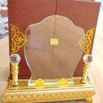 Elegant Crystal Pillar Award