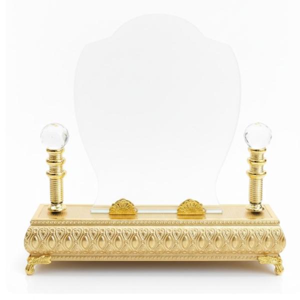 Elegant Crystal Pillar Award