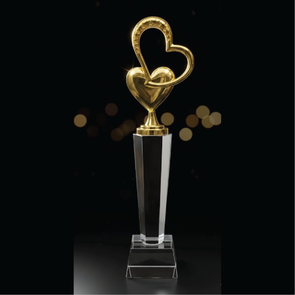 Eternal Love Crystal Trophy