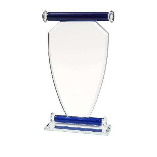 Pentagon Crystal Recognition Plaque