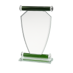 Pentagon Crystal Recognition Plaque