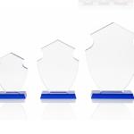 Azure Peak Shield Crystal Award