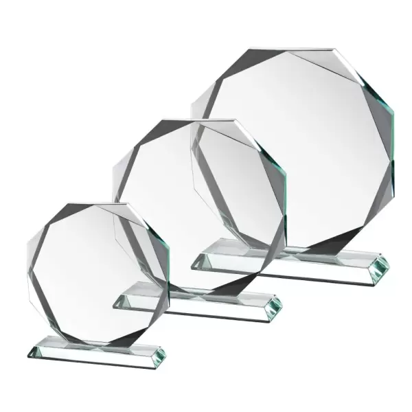 Round Crystal Award