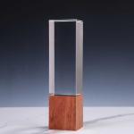 Cuboid Shaped Crystal Award