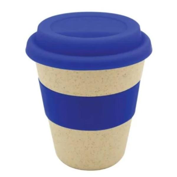 Wheat Straw Cups with silicone lids