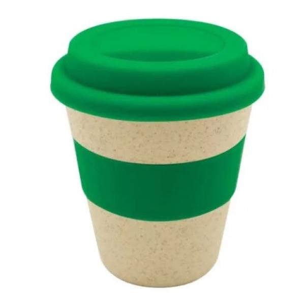 Wheat Straw Cups with silicone lids