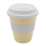 Wheat Straw Cups with silicone lids