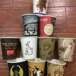 Single Wall Paper Cup Printing 8oz