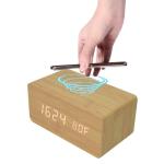 Digital Clock with Wireless Charging