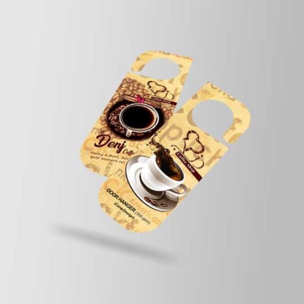 Door Hanger Cane Design (Matt Lamination 350gsm)