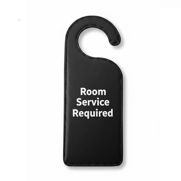 Executive Leather Door Hanger