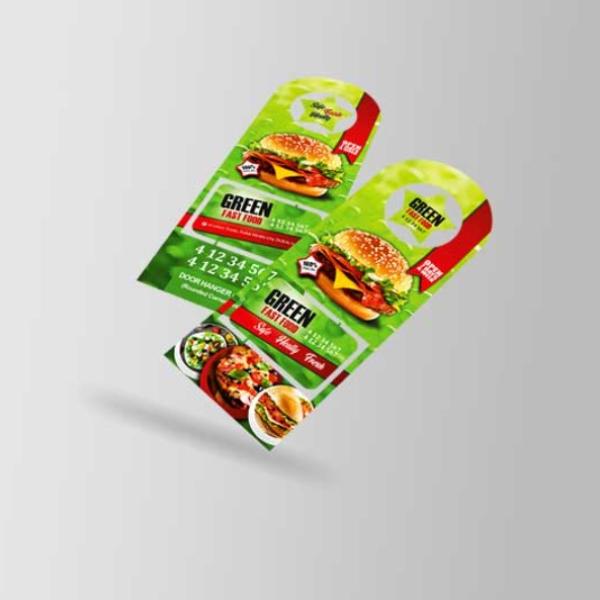 Door Hanger Rounded Corner Design