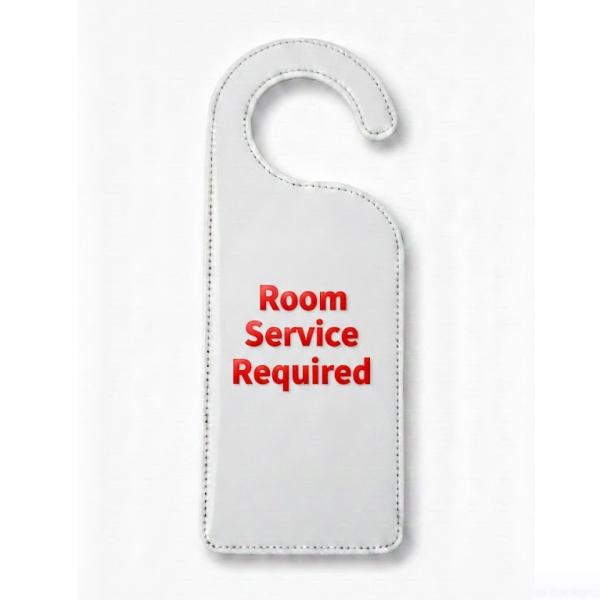 Executive Leather Door Hanger