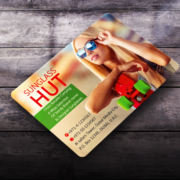 Velvet Laminated Card