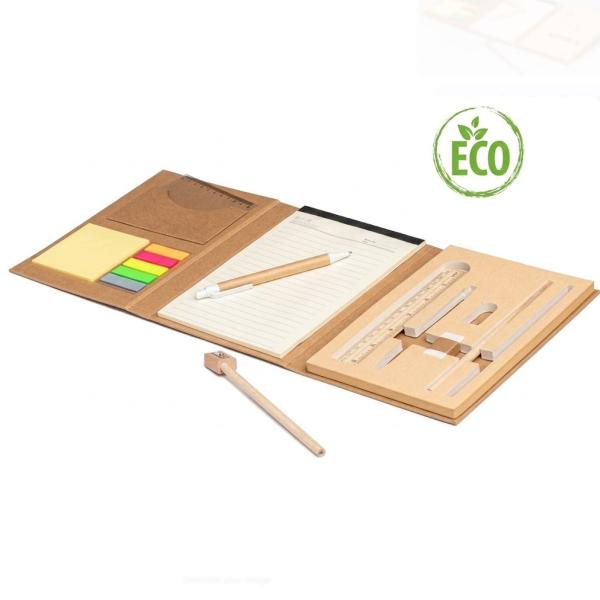 Trifold Eco-Friendly Stationery Notebook Set